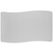 Flash Furniture Rectangle 28 W, 47.5 L, 25.25 H, Chrome, Laminate, Particleboard, Steel, Grey XU-A3048-CON-GY-T-P-GG - alternate 2